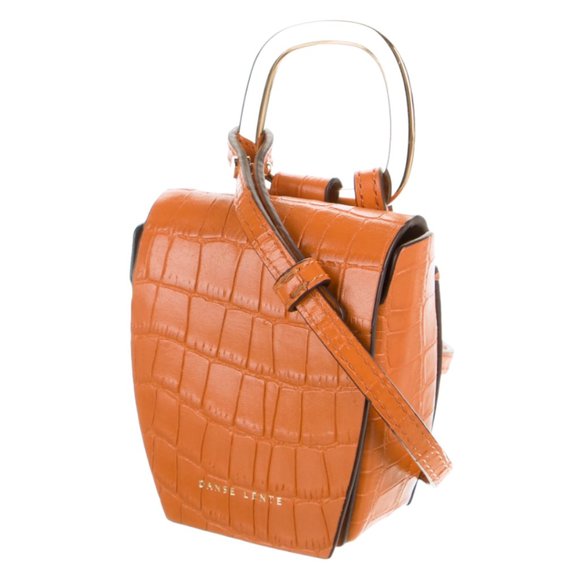 COPY - DANSE LENTE Leather Embossed Mini Bag - Picture 2 of 5